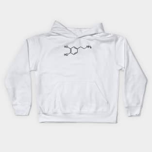 Formula of dopamine Kids Hoodie